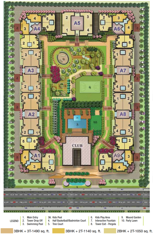 Casa Greens 1 Site Plan